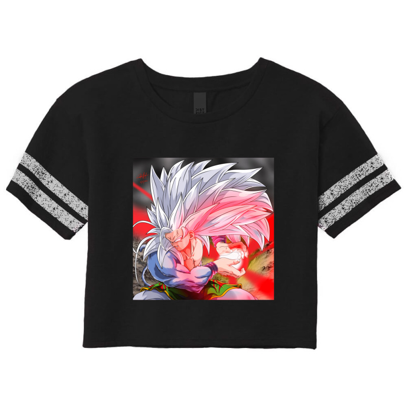 Goku Super Saiyan 5 Dragonball Af Friend Scorecard Crop Tee by KenyaGaines | Artistshot