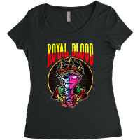 Royal Blood Art64 Nongki99 Women's Triblend Scoop T-shirt | Artistshot