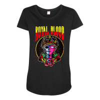 Royal Blood Art64 Nongki99 Maternity Scoop Neck T-shirt | Artistshot