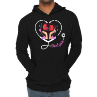 Womens Dialysis Technician Nurse   Heartbeat Kidney Dialysis Nurse T S Lightweight Hoodie | Artistshot