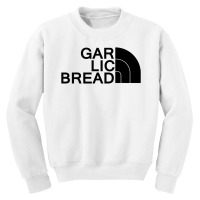 Gar Lic Bread Black Youth Sweatshirt | Artistshot