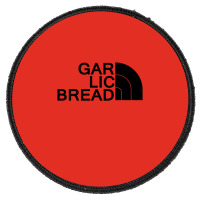 Gar Lic Bread Black Round Patch | Artistshot