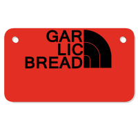 Gar Lic Bread Black Motorcycle License Plate | Artistshot