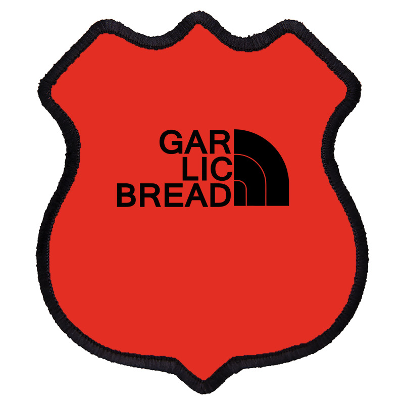 Gar Lic Bread Black Shield Patch | Artistshot