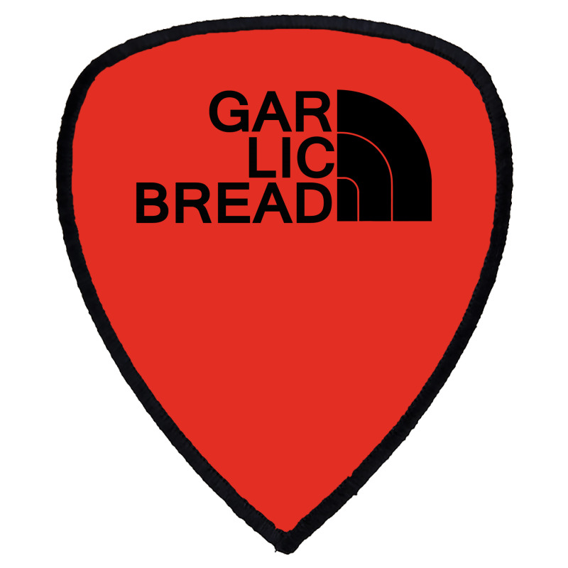 Gar Lic Bread Black Shield S Patch | Artistshot