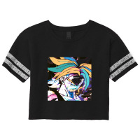 Future Trunks 1 For Boyfriend Scorecard Crop Tee | Artistshot