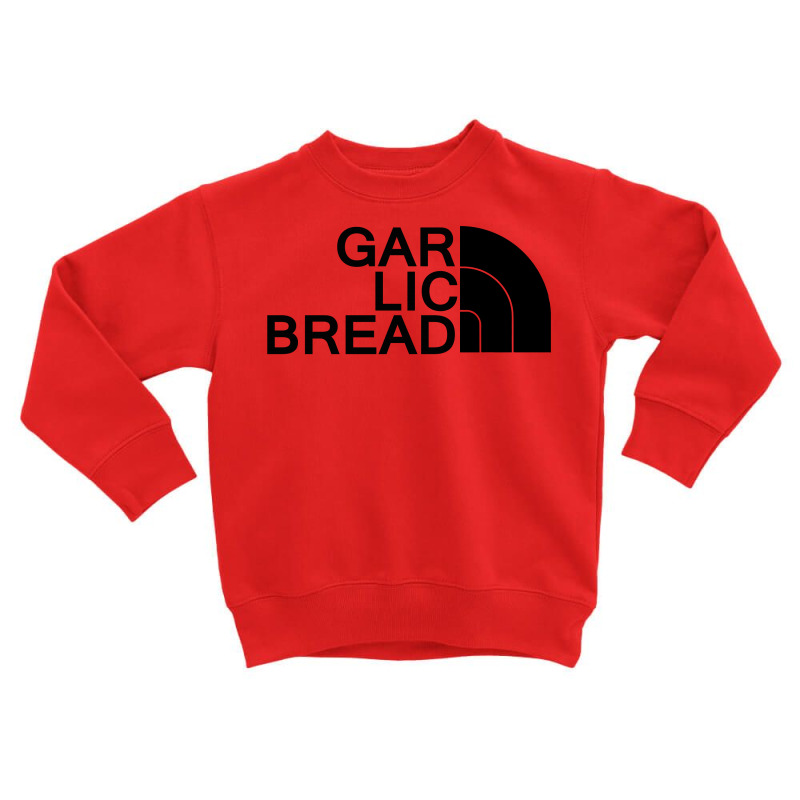 Gar Lic Bread Black Toddler Sweatshirt | Artistshot