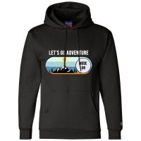 Let's Go Adventure Mode Shirt Champion Hoodie | Artistshot