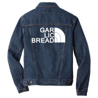 Gar Lic Bread White Men Denim Jacket | Artistshot