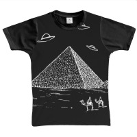 Ufo Pyramid Alien Graphic Youth T-shirt | Artistshot