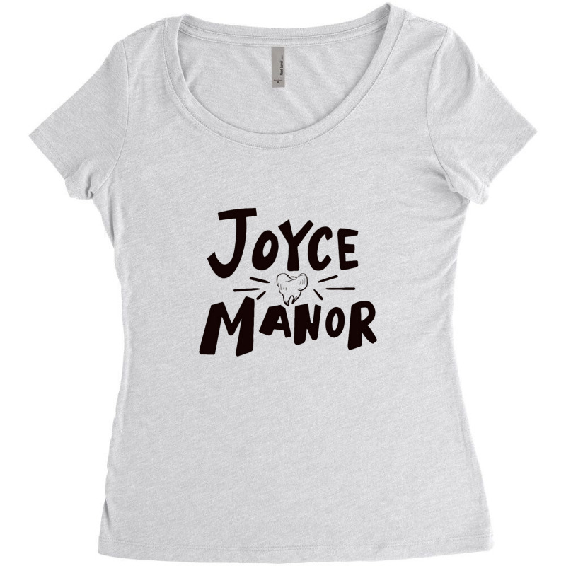 Joyce Manor Women's Triblend Scoop T-shirt by cm-arts | Artistshot