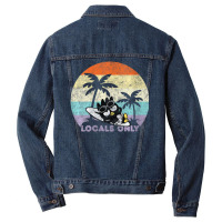 Womens Badtz-maru V-neck Men Denim Jacket | Artistshot