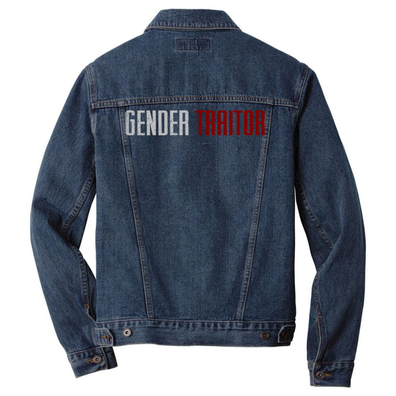 Gender Traitor (the Handmaid's Tale) Men Denim Jacket | Artistshot