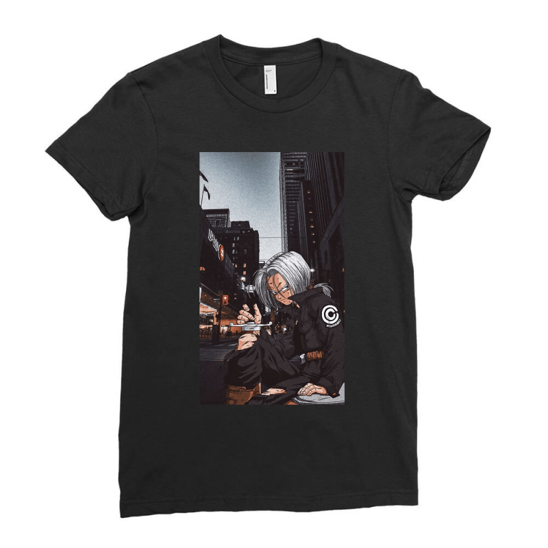 Future Trunks Ladies Fitted T-Shirt by KristianFreeman | Artistshot