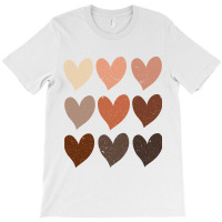 Diversity Hearts, Skin Tone Hearts T-shirt | Artistshot