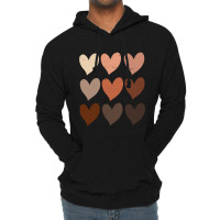 Diversity Hearts, Skin Tone Hearts Lightweight Hoodie | Artistshot