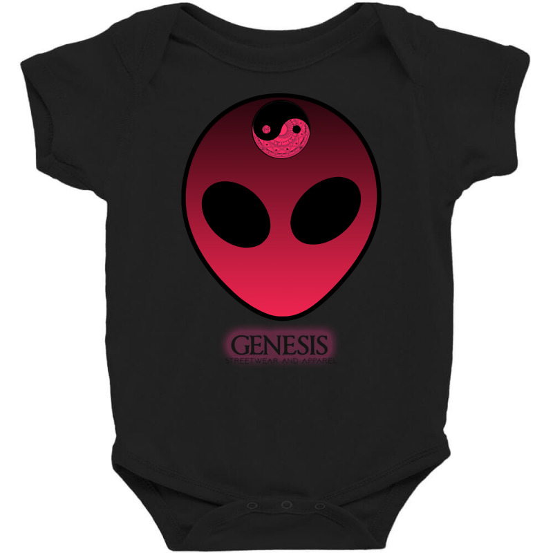 Genesis Streetwear -  Alien Red Head Baby Bodysuit by Adcock Salmon | Artistshot