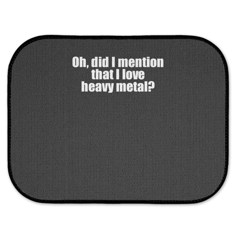 Oh Rear Car Mat | Artistshot