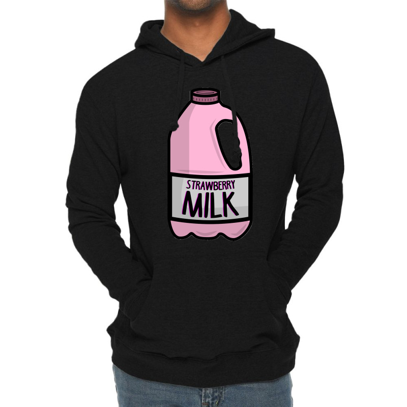 Strawberry Milk Costume Matching Halloween Costume Sweatshirt Lightweight Hoodie | Artistshot