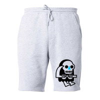 Grim Reaper Guy Fleece Short | Artistshot