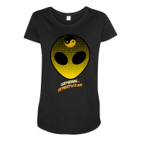 Genesis Streetwear - Binary Maternity Scoop Neck T-shirt | Artistshot