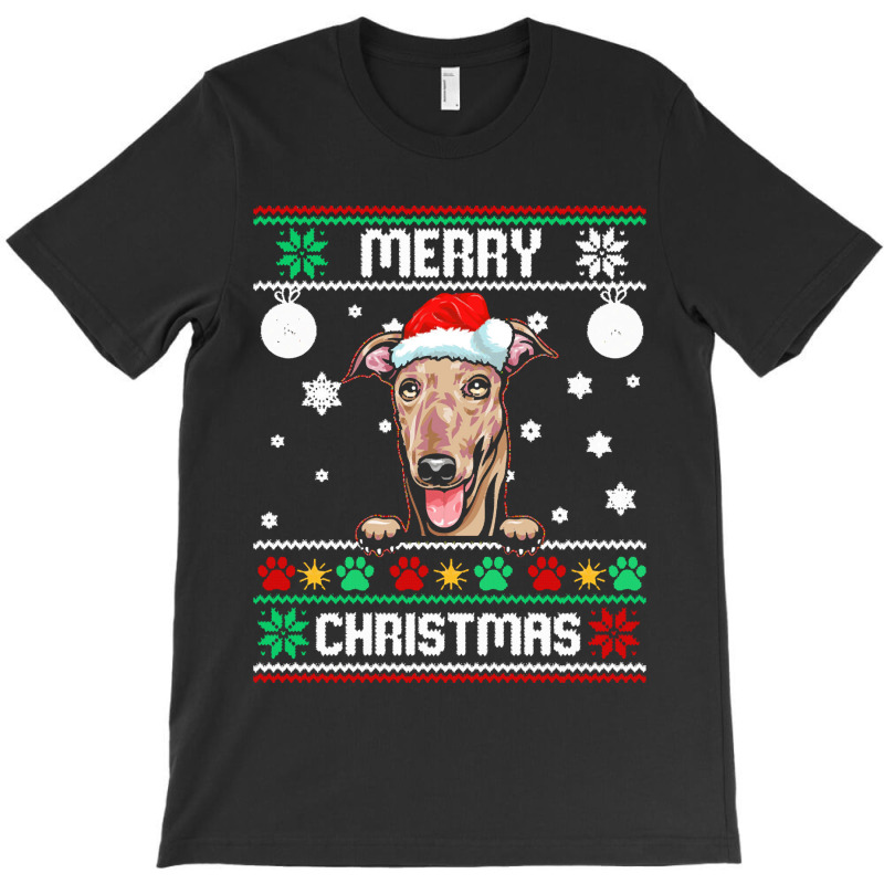 Ugly Merry Christmas Greyhound Dog Xmas Dog Lover Christmas Gift T-shirt | Artistshot