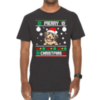 Ugly Merry Christmas Havanese Dog Xmas Dog Lover Christmas Gift Vintage T-shirt | Artistshot