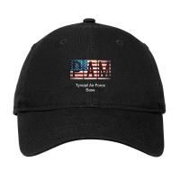 Pam Tyndall Air Force Base Adjustable Cap | Artistshot