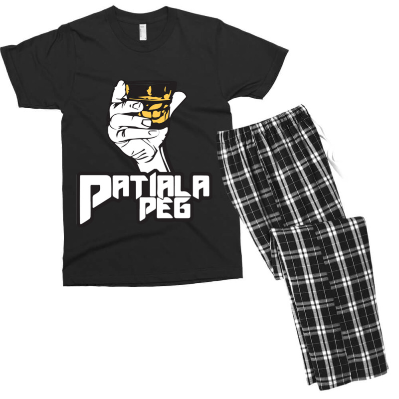 Patiala Peg T Shirt, Punjabi Pop Culture Men's T-shirt Pajama Set by cm-arts | Artistshot