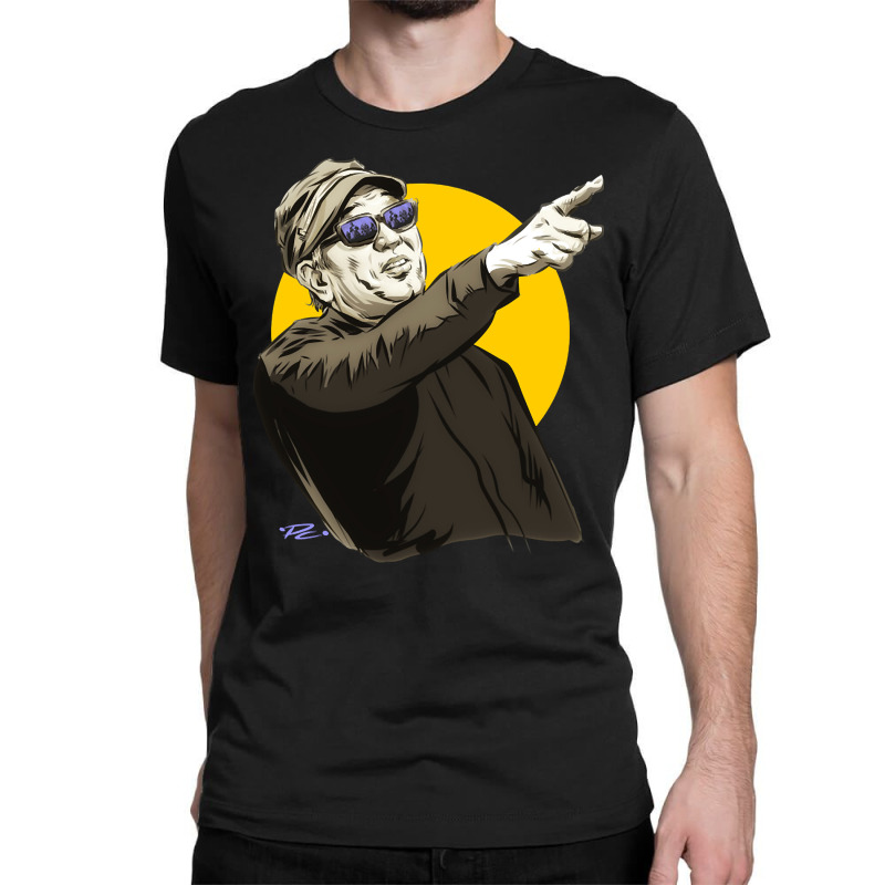 Akira Kurosawa - An Illustration By Paul Cemmick Classic T-shirt by laughingtuy | Artistshot