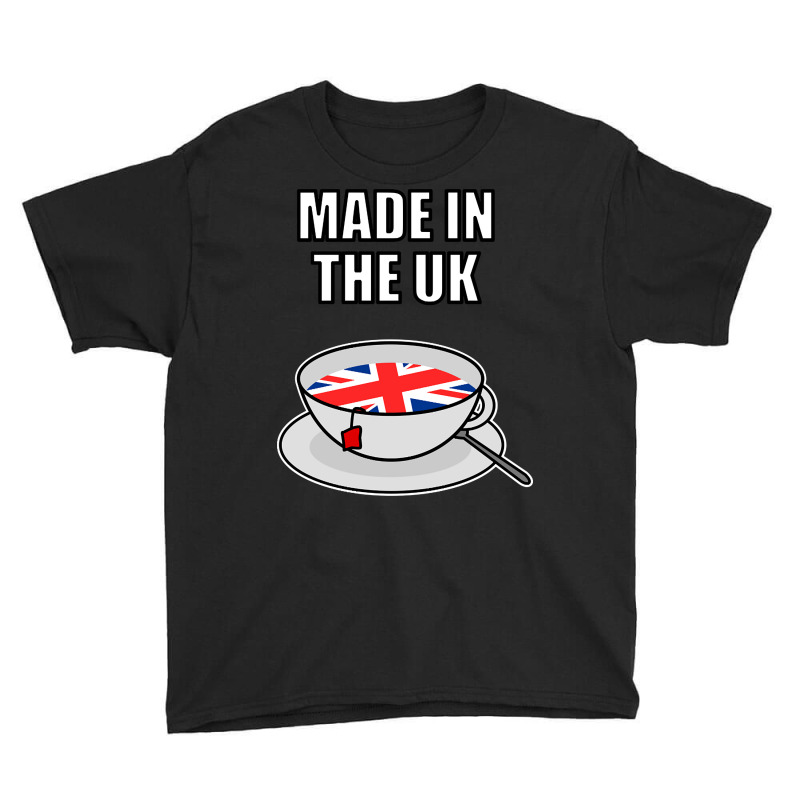 Uk Tea Cuppa British English Version Funny Youth Tee by femalesbaubles | Artistshot