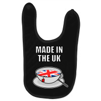 Uk Tea Cuppa British English Version Funny Baby Bibs | Artistshot