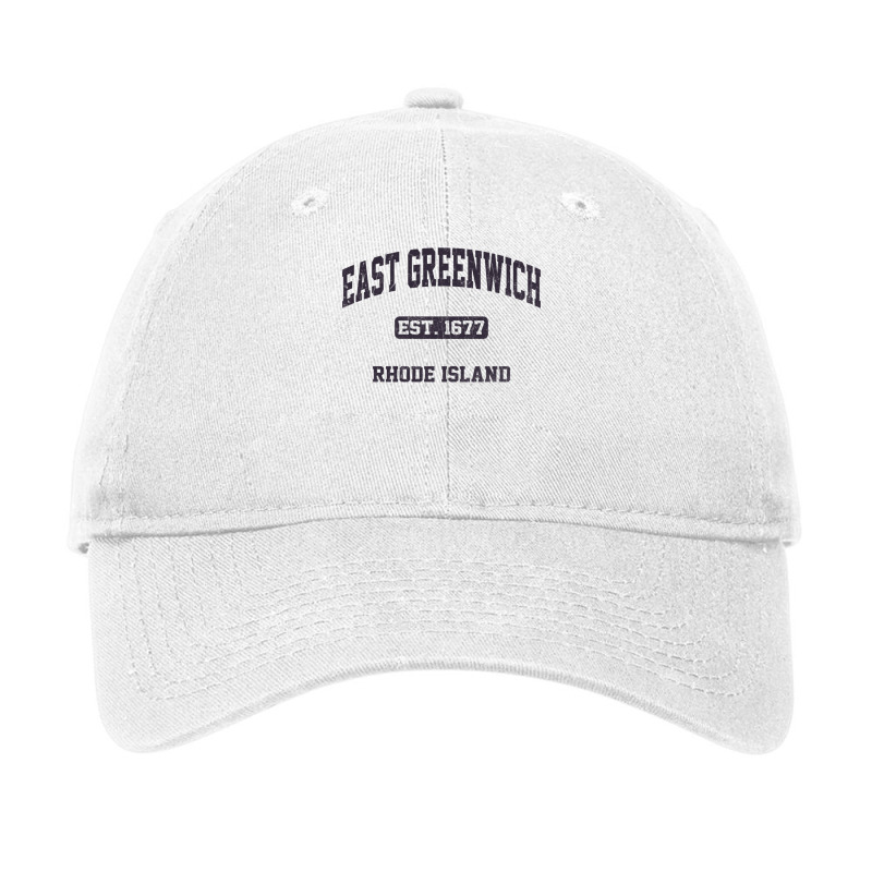 East Greenwich Rhode Island Ri Vintage State Athletic Style Sweatshirt Adjustable Cap | Artistshot