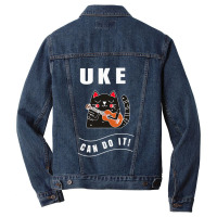 Ukulele Men Denim Jacket | Artistshot