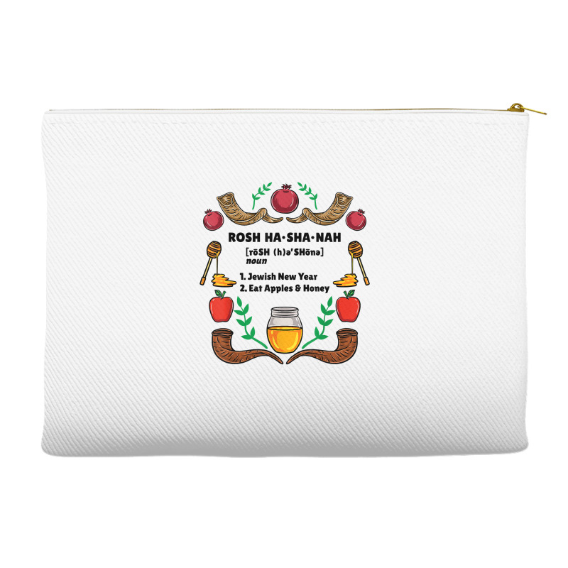 Rosh Hashanah Definition T Shirt Accessory Pouches | Artistshot