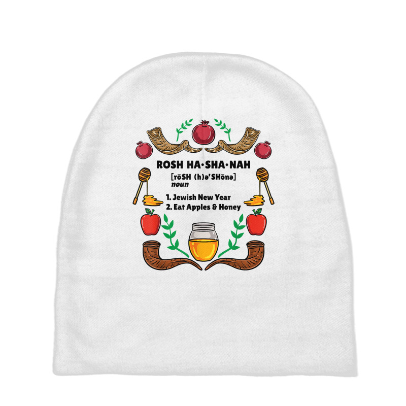 Rosh Hashanah Definition T Shirt Baby Beanies | Artistshot