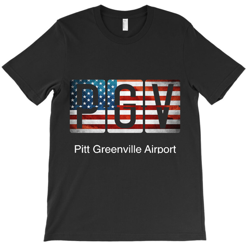 Pgv Pitt Greenville Airport T-shirt | Artistshot