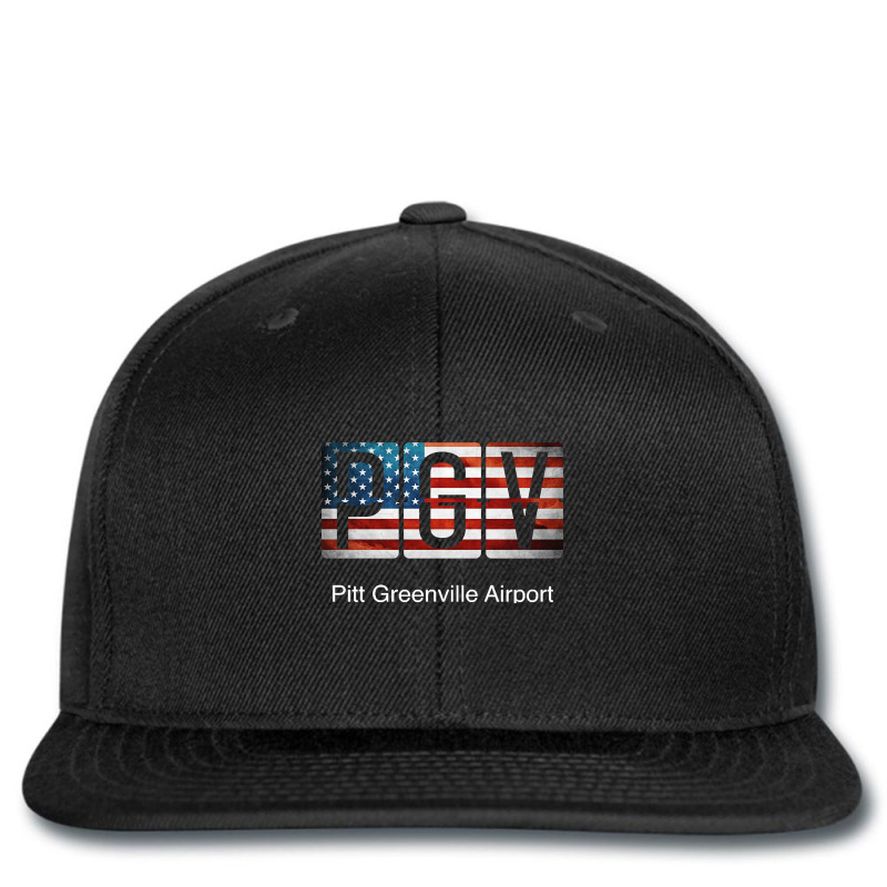 Pgv Pitt Greenville Airport Printed Hat | Artistshot