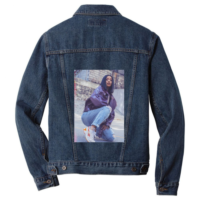 Candid Squat Style Men Denim Jacket by DawnBee | Artistshot