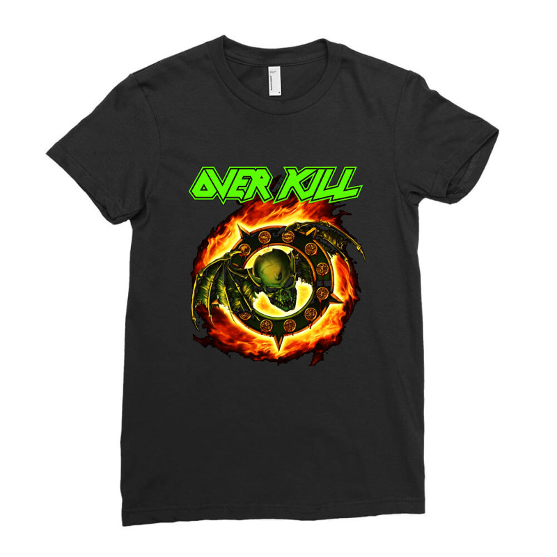 Over Kill Art 70 Nongki99 Ladies Fitted T-Shirt by wborthram90 | Artistshot