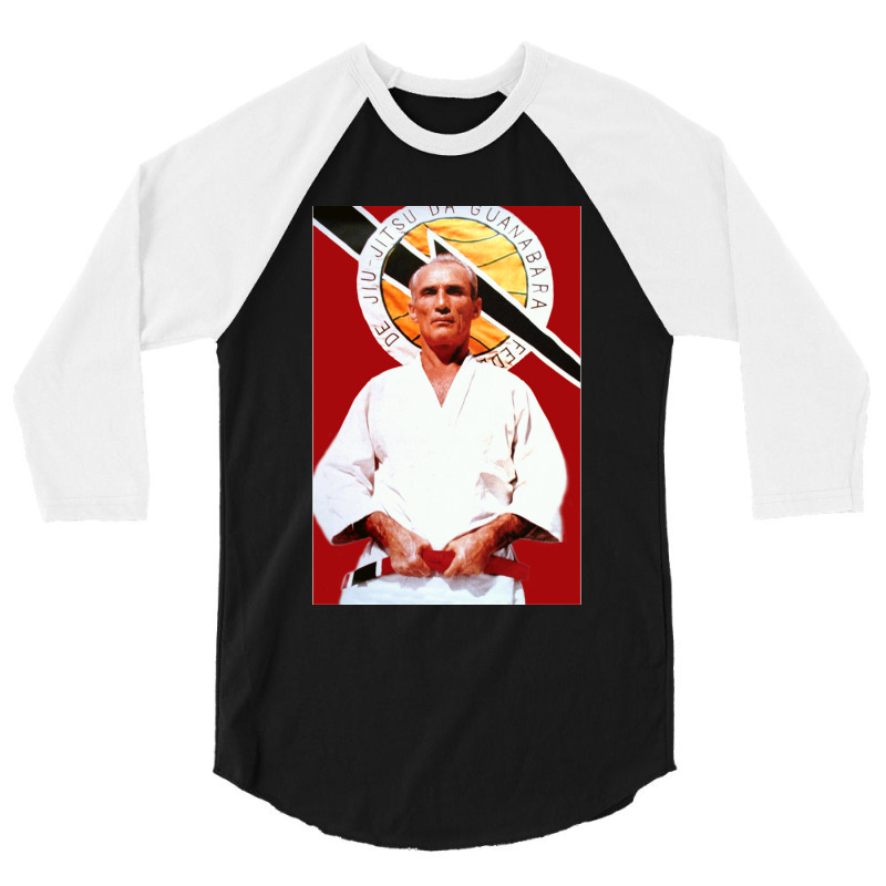 Helio Gracie Famed Brazilian Jiu Jitsu Grandmaster Classic 3/4 Sleeve Shirt | Artistshot