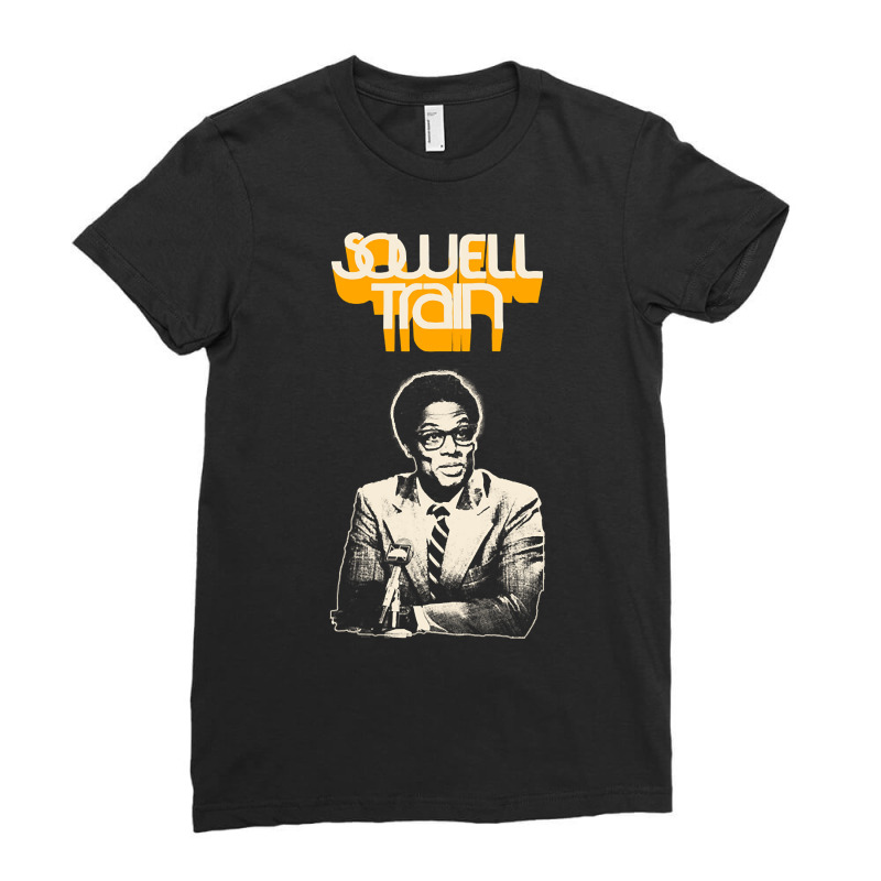 Sowell Train Ladies Fitted T-Shirt by Kanmopsuk45 | Artistshot