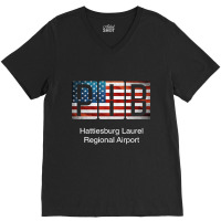 Pib Hattiesburg Laurel Regional Airport V-neck Tee | Artistshot