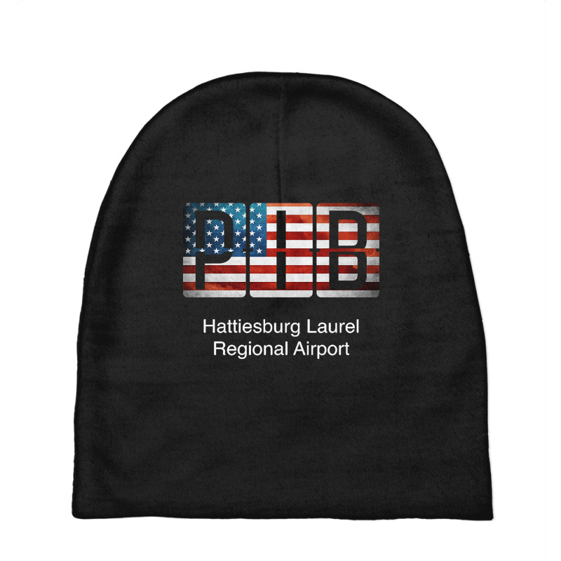 Pib Hattiesburg Laurel Regional Airport Baby Beanies | Artistshot