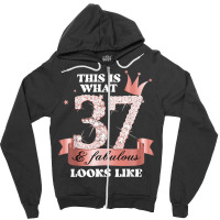 37 & Fabulous I Black Peach Party Group Candid Photo Outfit T Shirt Zipper Hoodie | Artistshot