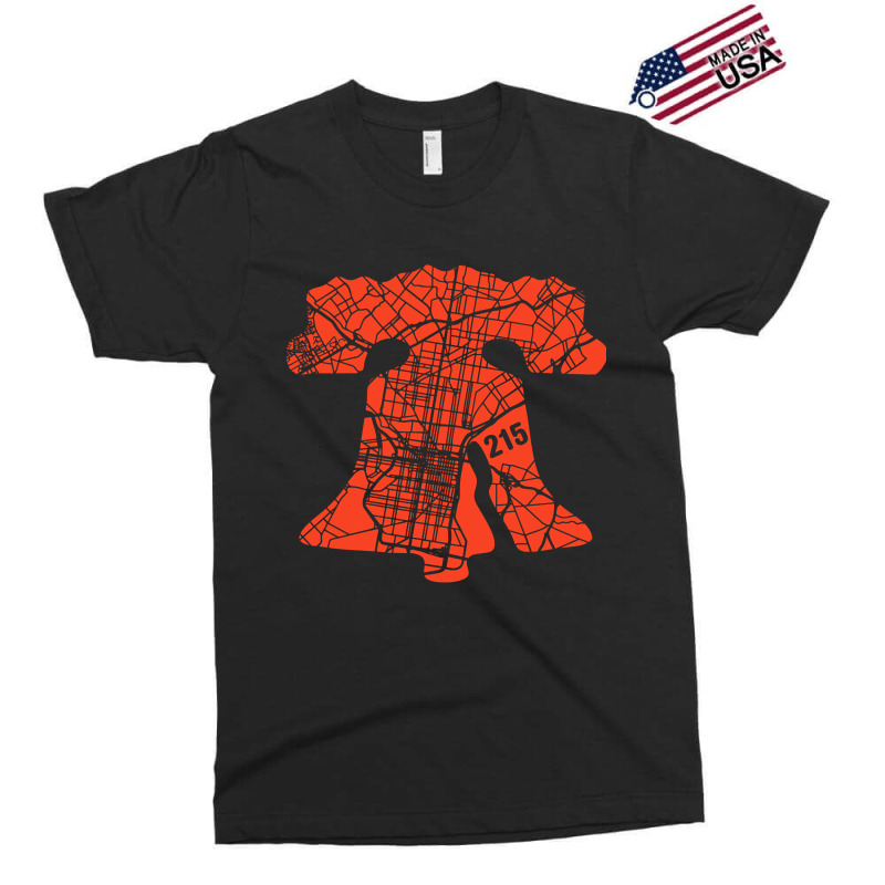 Philadelphia City 215 Liberty Bell Love Philly Fan Favorite Orange Exclusive T-shirt | Artistshot