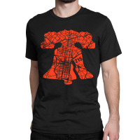 Philadelphia City 215 Liberty Bell Love Philly Fan Favorite Orange Classic T-shirt | Artistshot