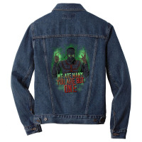 We Are Many; You Are But One Men Denim Jacket | Artistshot