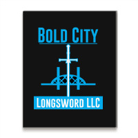 Bold City Longsword Metal Print Vertical | Artistshot