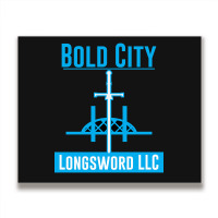 Bold City Longsword Metal Print Horizontal | Artistshot